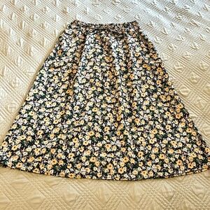 WITSMILE Women’s Floral Skirt, Size Small